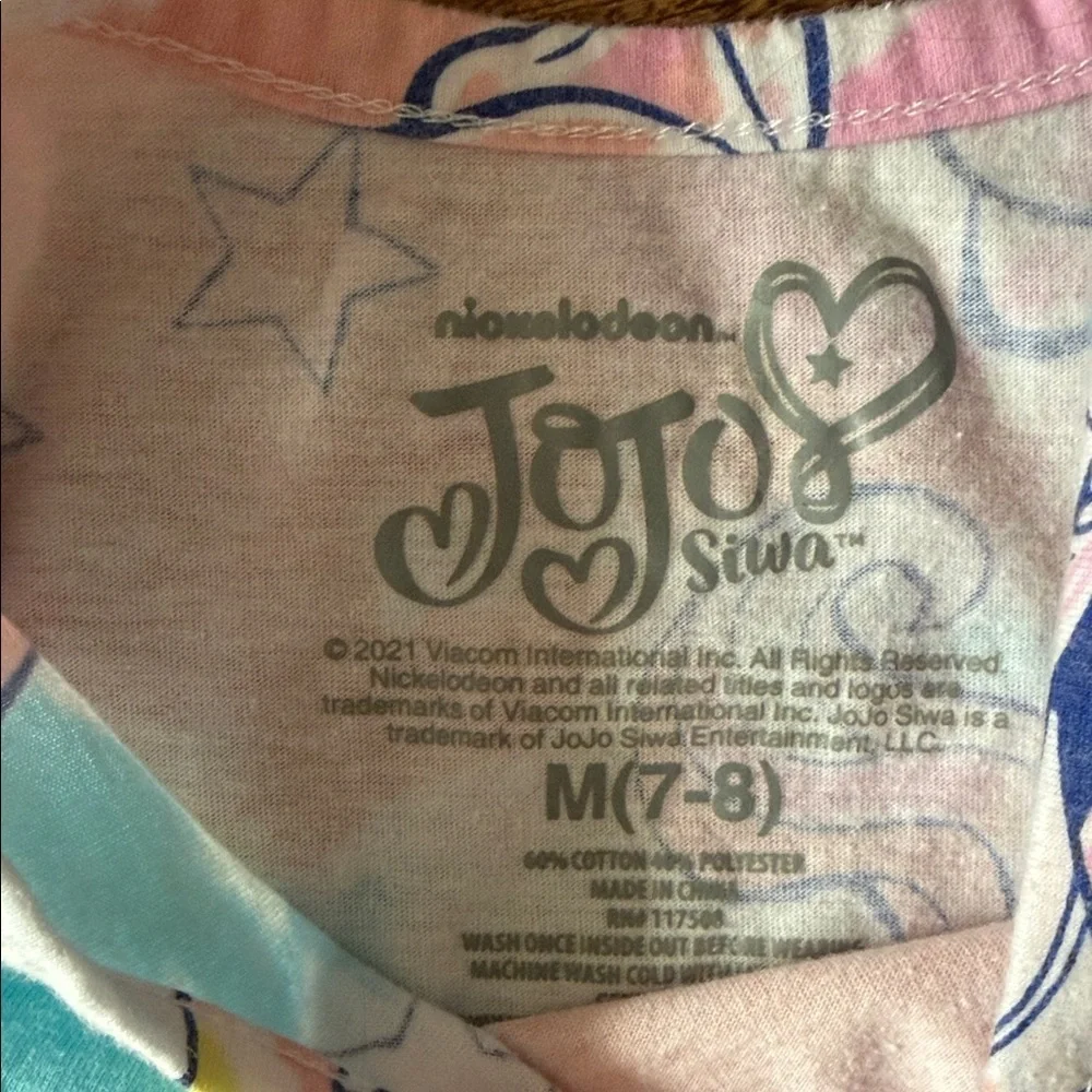 Colorful Unicorn Kids Dress size 7/8